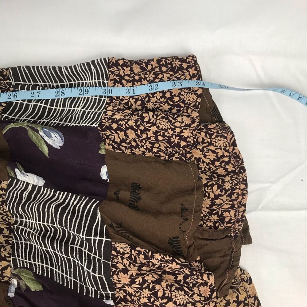 Vintage boho 24karat long skirt‎ free size - Picture 9 of 10